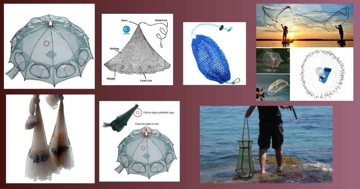 வீட்டிற்காக மீன்பிடிக்க மீன்பிடி வலை வேண்டுமா? இவற்றை ட்ரை செய்யலாம்! -  Exploring Different Types of Fishing Nets for Home Fishing